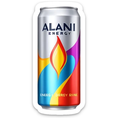 Alani energy drink sticker