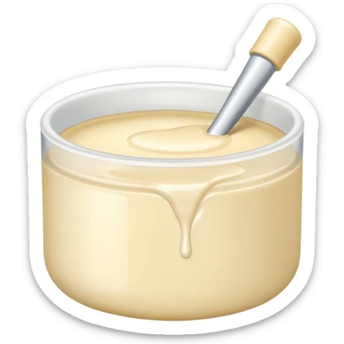 cream medicine sticker