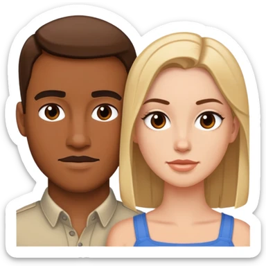 Ian McKinley and Erin Ulmer from Final Destination 3 movie sticker