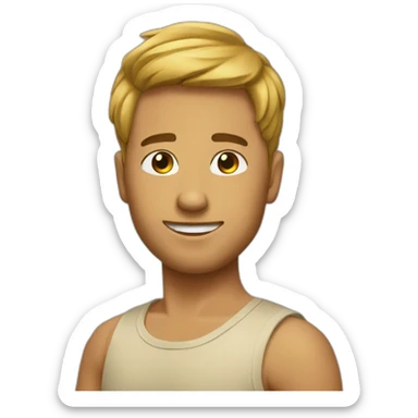 Emoji qui ouvre les bras sticker