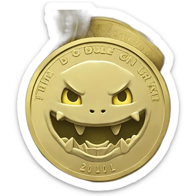 pokemon halloween money puregold coin pokecoin pokedollar dollar sticker