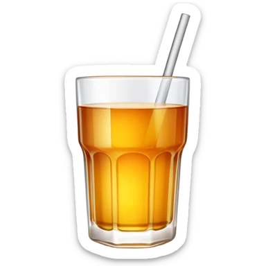Zumo de manzana sticker