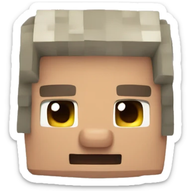 Minecraft villager sticker