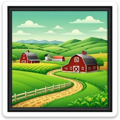 Farm sticker