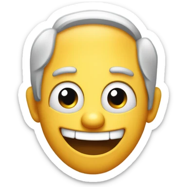 Gooning emoji sticker