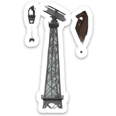 gas derrick sticker