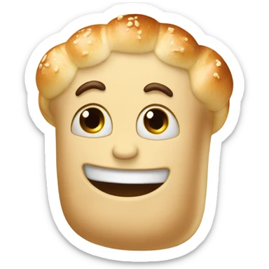 Emoji cahier éclair sticker