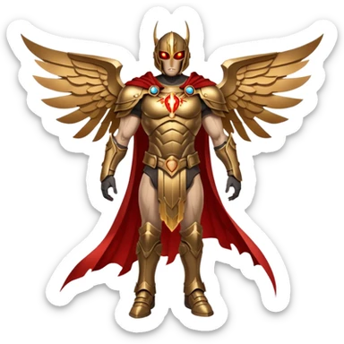 Minos Prime from the game Ultrakill sticker