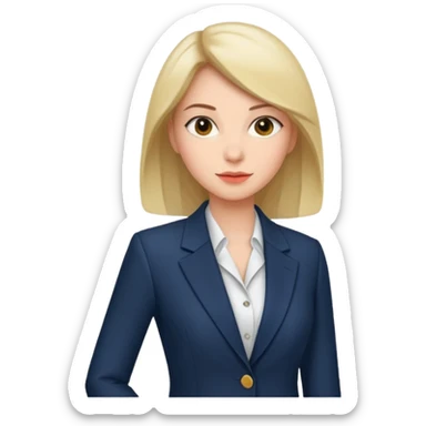 Pero que se note que el saco tenga corte para mujeres sticker