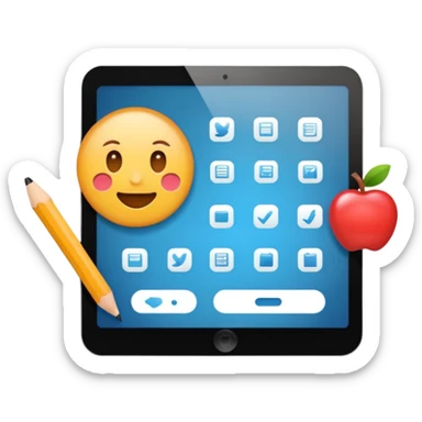 online education sticker