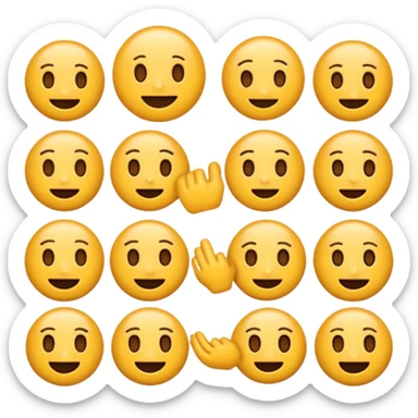 Emojis stylé IOS où on voit un bras avec une morsure de dent sticker