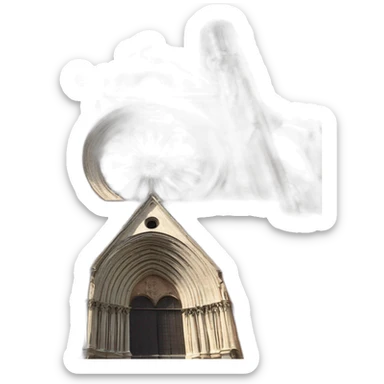 Basilique Saint Sernin Toulouse sticker