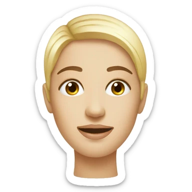 Facial treatment sticker