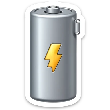 battery full charged sticker