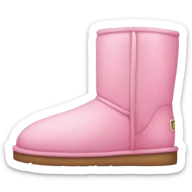 Pink uggs sticker