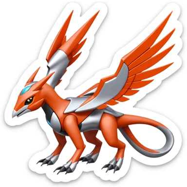 Meloetta-Latias-Wargreymon-Protogen-Pokémon-Digimon-Fakémon-fusion-hybrid-creature sticker