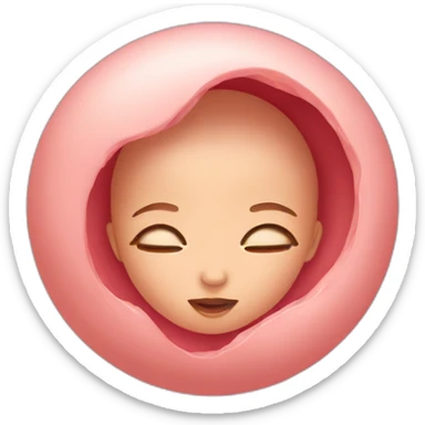 Womb sticker