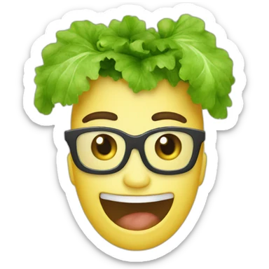 Salade vert sticker