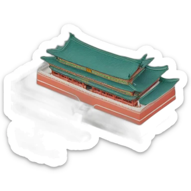 tianamin square sticker