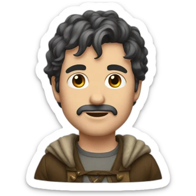 Éric et Hamzhi sticker