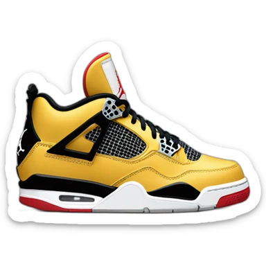 Air Jordan 4s sticker