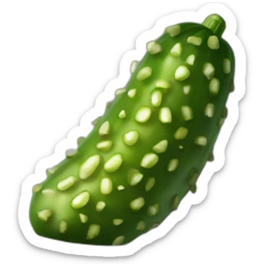 pickled gherkin sticker