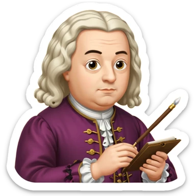 George Frideric Handel Composing sticker