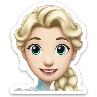 Reine des neiges  sticker