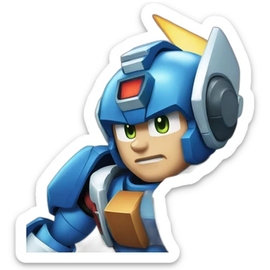Mega-man-x sticker