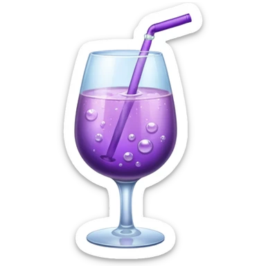 lean drinkmake the drink purple sticker