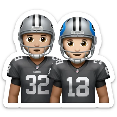 Las Vegas Raiders NFL football team sticker