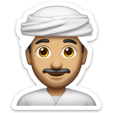 UAE arab man sticker