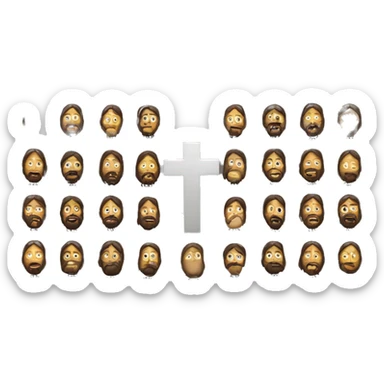 Un Jesucristo coherente y radical  sticker