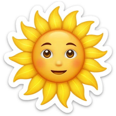 No it looks like a sun  sticker