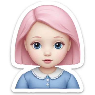 baby doll sticker