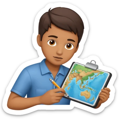 Cartographer sticker