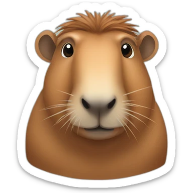 capibara argentinian sticker