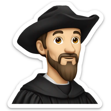 john calvin sticker