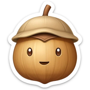 kacang acorn sticker