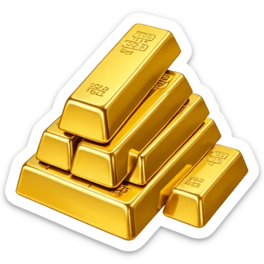 Gold reserves sticker