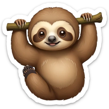 Oso perezoso  sticker