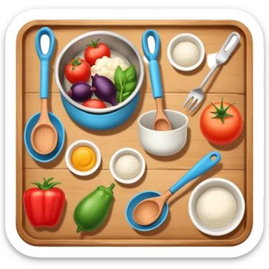 cooking and nutrition sticker