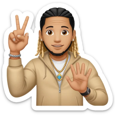 Main event jey uso yeet hands sticker