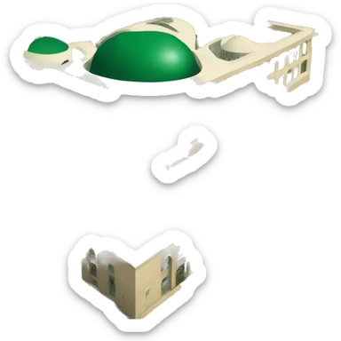 Big university saudi arabia sticker