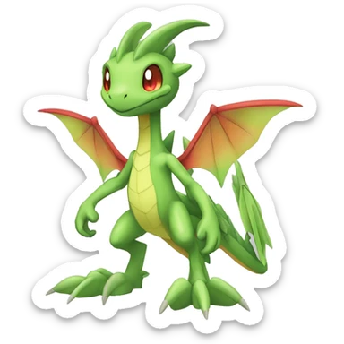  Sceptile-Scyther-Flygon-Fakemon full body sticker