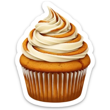 Pumpkin Spice Swirl Cupcakes sticker