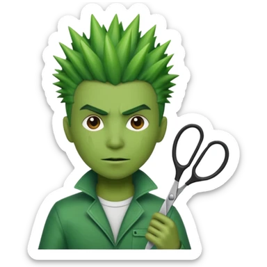 mutant hairdresser sticker