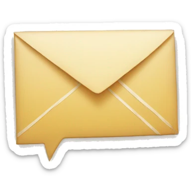 letter with an arrow showing the direction to a location sticker