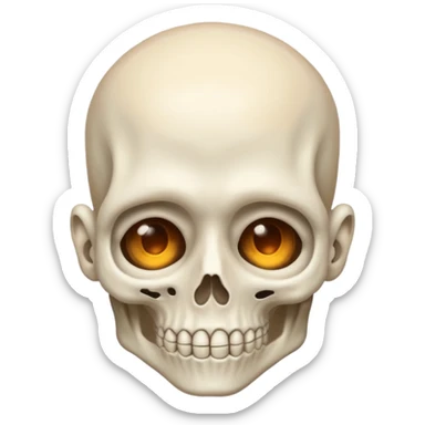 Witheret bonie sticker