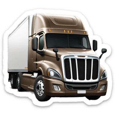 2020 bronze Freightliner Cascadia 126 sticker